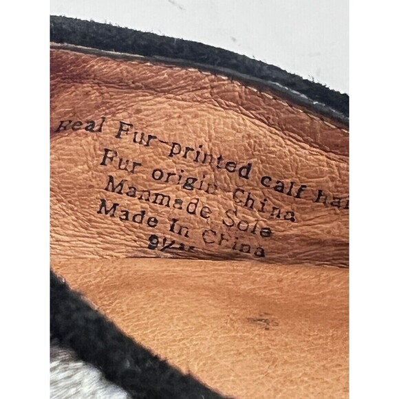 Halogen Leopard Print Heels Womens Calf Hair Marlie D' Orsay Pumps Sz 9 1/2 M - Picture 9 of 12